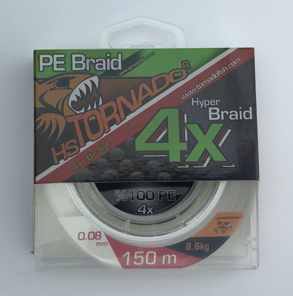 0.08mm 150m 4X Beyaz ip misina
