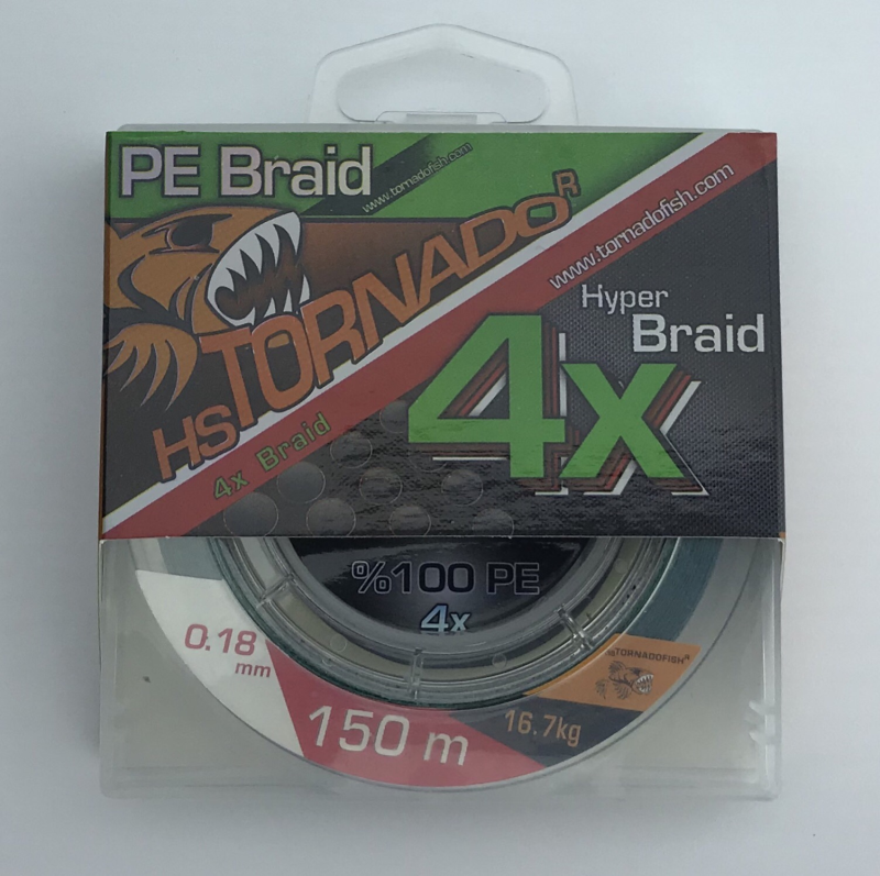 0.18mm 150m 4X Yeşil ip misina
