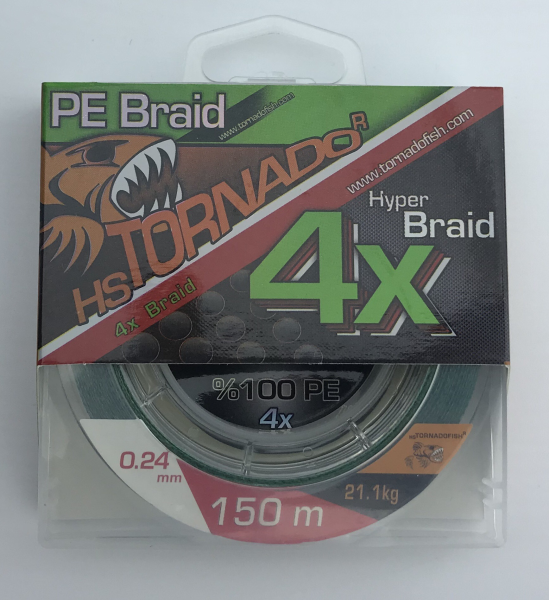 0.24mm 150m 4X Yeşil ip misina
