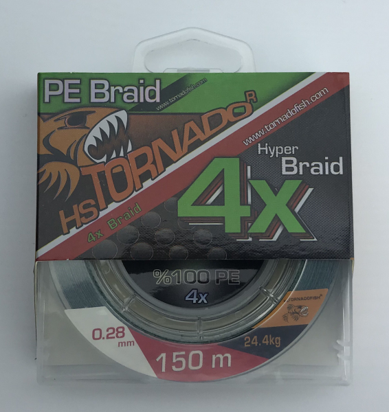 0.28mm 150m 4X Yeşil ip misina